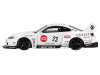 Nissan Silvia S15 LB Super Silhouette RHD Right Hand Drive #23 Athlete White with Graphics Limited Edition 1/64 Diecast Model Car Mini GT MGT01054