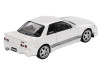 Nissan Skyline GT R R32 RHD Right Hand Drive Veilside Combat C I White with Gray Stripes Limited Edition 1/64 Diecast Model Car Mini GT MGT01066