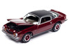 1975 Chevrolet Camaro LT Dark Red Metallic with Black Top Classic Gold Collection 1/64 Diecast Model Car Johnny Lightning JLCG033-JLSP390A