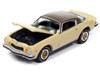1975 Chevrolet Camaro LT Cream Beige with Brown Top Classic Gold Collection 1/64 Diecast Model Car Johnny Lightning JLCG033-JLSP390B