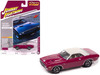 1971 Dodge Challenger R T Panther Pink with White Top and Interior Classic Gold Collection 1/64 Diecast Model Car Johnny Lightning JLCG033-JLSP417A