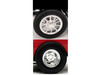 Drag Wheel and Tire Set of 4 pieces from 1961 Chevrolet Corvette Gasser for 1/18 Scale Models ACME A1800935W
