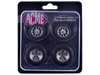 Drag Wheel and Tire Set of 4 pieces from 1961 Chevrolet Corvette Gasser for 1/18 Scale Models ACME A1800935W