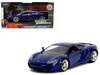 McLaren MP4 12C Blue Metallic Furious 7 2015 Movie Fast & Furious Series 1/32 Diecast Model Car Jada 35695