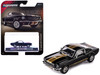 1965 Shelby GT350 Black with Gold Stripes Collection Series 1/64 Diecast Model Car Majorette MJ8505001014
