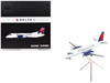 Saab 340B Commercial Aircraft Delta Connection Mesaba Airlines N428XJ White with Red and Blue Tail Gemini 200 Series 1/200 Diecast Model Airplane GeminiJets G2DAL1340