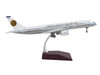 Boeing 757 200 Commercial Aircraft Mexicana Retro Livery N380RM White with Tail Graphics Gemini 200 Series 1/200 Diecast Model Airplane GeminiJets G2MXA806