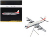 Lockheed L 188 Electra Commercial Aircraft National Airlines N5017K White and Gray Gemini 200 Series 1/200 Diecast Model Airplane GeminiJets G2NAL1030