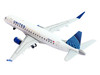 Embraer ERJ 175 Commercial Aircraft United Express SkyWest Airlines N606UX White with Blue Tail 1/400 Diecast Model Airplane GeminiJets GJ2342