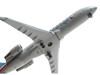 Bombardier CRJ200 Commercial Aircraft American Eagle Air Wisconsin N420AW Gray with Red and Blue Tail 1/400 Diecast Model Airplane GeminiJets GJ2367