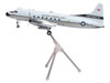 Convair C 131 Samaritan Transport Aircraft United States Navy NAS Guantanamo Bay 141017 White and Gray Gemini 200 Series 1/200 Diecast Model Airplane GeminiJets G2USN1137