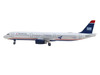 Airbus A321 Commercial Aircraft "American Airlines" (N578UW) Gray with Blue Tail 1/500 Diecast Model Herpa HE538251