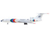 Tupolev TU-154M Commercial Aircraft Aeronica YN-CBT White with Stripes 1/200 Diecast Model Herpa HE573207