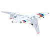 Tupolev TU-154M Commercial Aircraft Aeronica YN-CBT White with Stripes 1/200 Diecast Model Herpa HE573207