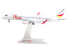 Embraer E190 Commercial Aircraft German Airways - Herpa 75 Years D-ACJJ White with Graphics 1/200 Diecast Model Herpa HE573221