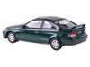1999 Honda Civic Si EM1 Clover Green Pearl Metallic with Sunroof 1/64 Diecast Model Car Paragon PA-55625