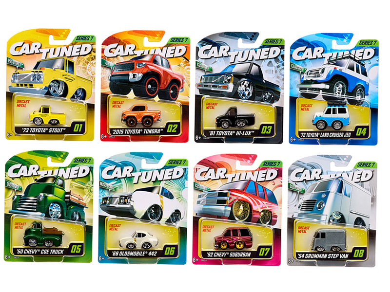 "Mainline" 2025 Series 7 Set of 8 Pieces Diecast Model Cars CarTuned 592631-XX6