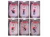 Race Crew 6 piece Figure Set for 1/18 scale models American Diorama 19001-19002-19003-19004-19005-19006