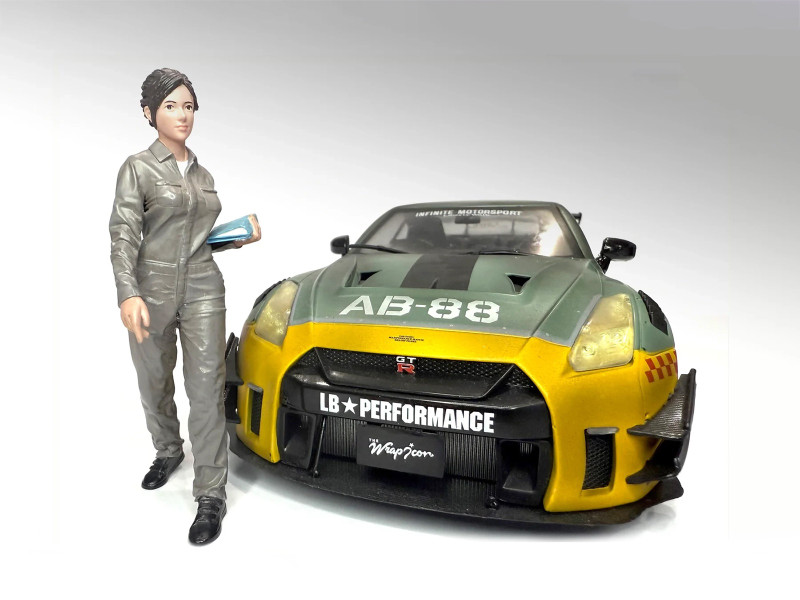 Top Tuners Figure #2 Premium Series for 1/18 Scale Models American Diorama ADP-60102