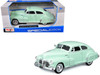 1948 Chevrolet Fleetline Aerosedan Light Green Special Edition Series 1/25 Diecast Model Car Maisto 32921GRN