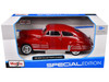 1948 Chevrolet Fleetline Aerosedan Red Special Edition Series 1/25 Diecast Model Car Maisto 32921RD