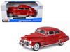 1948 Chevrolet Fleetline Aerosedan Red Special Edition Series 1/25 Diecast Model Car Maisto 32921RD