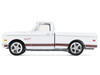 1972 Chevrolet Cheyenne C10 Short Bed Pickup Truck White Hobby Exclusive Series 1/64 Diecast Model Car Greenlight GL30566