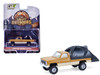 1986 GMC Sierra Lifted Pickup Truck Desert Sand and Doeskin Tan with Modern Truck Bed Tent The Great Outdoors Series 4 1/64 Diecast Model Car Greenlight 38080B