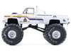1986 Chevrolet Silverado Monster Truck Royal Canadian Mounted Police White with Stripes Kings of Crunch Hot Pursuit Special Edition 1/64 Diecast Model Car Greenlight 49170D