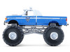 1990 Ford F 350 Monster Truck NYPD New York Police Department Blue with White Top Kings of Crunch Hot Pursuit Special Edition 1/64 Diecast Model Car Greenlight 49170E
