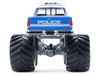 1990 Ford F 350 Monster Truck NYPD New York Police Department Blue with White Top Kings of Crunch Hot Pursuit Special Edition 1/64 Diecast Model Car Greenlight 49170E