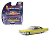 1971 Cadillac Sedan Deville Lowrider Gold Metallic with Black Top California Lowriders Series 7 1/64 Diecast Model Car Greenlight 63080C