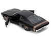 1968 Dodge Charger Widebody Matt Black with Bronze Tail Stripe F9 2021 Movie Fast & Furious Series 1/32 Diecast Model Car Jada 33450