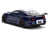 2016 Ford Mustang GT Dark Blue Metallic with White Stripe F9 2021 Movie Fast & Furious Series 1/32 Diecast Model Car Jada 34447