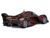 McLaren Solus GT Wine Red Metallic with Gold Stripes 1/64 Diecast Model Car CM Model CM64-SOLUSGT-08