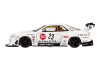 Nissan LB ER34 Super Silhouette RHD Right Hand Drive #23 ATHLETE COLLET White with Graphics Limited Edition 1/64 Diecast Model Car Mini GT MGT01059