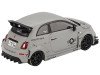 ABARTH 595 LB Works x Abas Works Fighters Matt Gray Limited Edition 1/64 Diecast Model Car Mini GT MGT01064