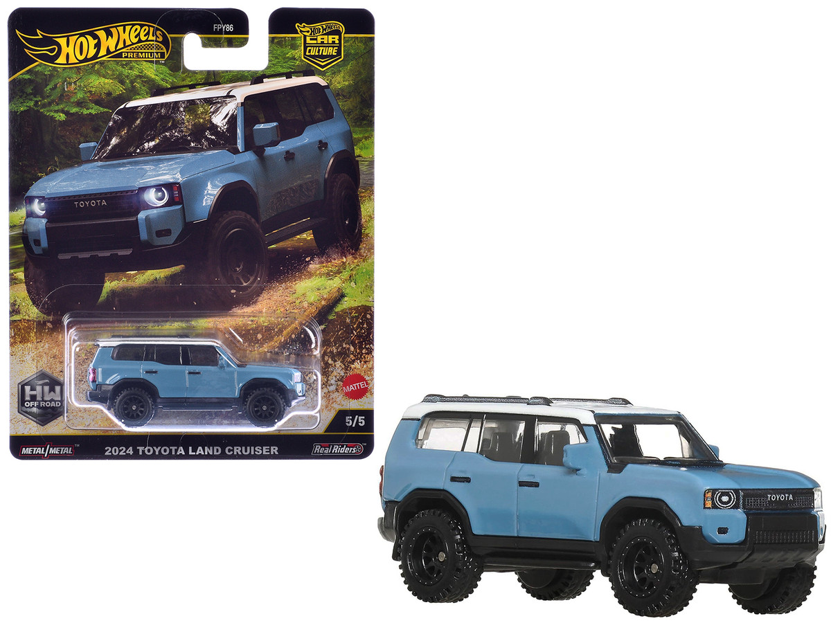 2024 Toyota Land Cruiser Blue with White Top HW Off Road Series