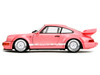 Porsche 911 Carrera RS 964 Pink Metallic with White Stripes Pink Slips Series 1/18 Diecast Model Car Jada 35727