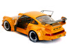 RWB Bodykit Hibiki Orange Metallic Pink Slips Series 1/18 Diecast Model Car Jada 36383