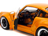 RWB Bodykit Hibiki Orange Metallic Pink Slips Series 1/18 Diecast Model Car Jada 36383