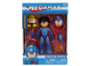 Mega Man 4 5 Moveable Figure Deluxe Version with Accessories and Alternate Head and Hands Mega Man 1987 Video Game Model Jada 34692