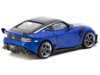 Nissan VeilSide FFZ400 Fairlady Z RHD Right Hand Drive Blue Metallic with Black Top Global64 Series 1/64 Diecast Model Tarmac Works T64G-074-BL
