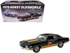 1970 Oldsmobile Cutlass SX Hurst Edition Black with Brown Stripes Limited Edition to 414 pieces Worldwide 1/18 Diecast Model Car ACME A1805630