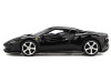 Ferrari 296 GTB Nero Daytona Black 1/64 Diecast Model Car BBR BBRFER64003