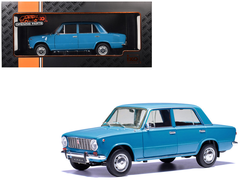 1971 LADA 1200 Blue 1/18 Diecast Model Car IXO Models 18CMC204OP24