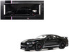 2022 Ford Mustang Shelby GT500 Black with Silver Stripes 1/18 Diecast Model Car IXO Models U18RDC002-FO