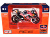 KTM RC16 Motorcycle #33 Brad Binder MotoGP Red Bull KTM Factory Racing 1/18 Diecast Model Maisto 34393