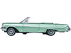 1961 Chevrolet Impala Convertible Arbor Green Metallic with Green Interior 1/87 (HO) Scale Diecast Model Car Oxford Diecast 87CI61007