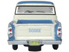 1957 Dodge D100 Sweptside Pickup Truck Ice Blue and Glacier White 1/87 (HO) Scale Diecast Model Car Oxford Diecast 87DP57005
